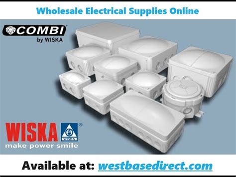 wiska junction box sizes